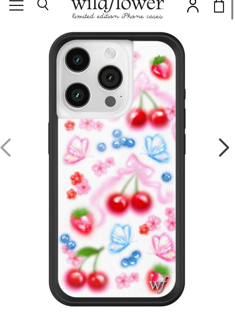 Wildflower iPhone 15 Pro Max Phone Case